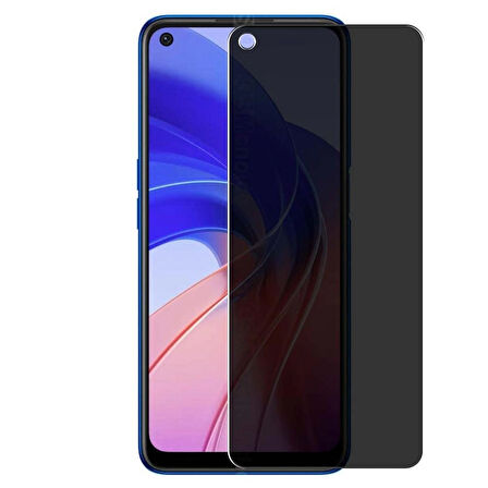 Oppo A55 Uyumlu Görünmez Hayalet Full Kaplayan Ekran Koruyucu Cam