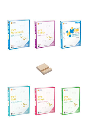 TYT Matematik Türkçe Paragraf Sıfır Risk Fizik Kimya Biyoloji Soru Bankası 6li Set