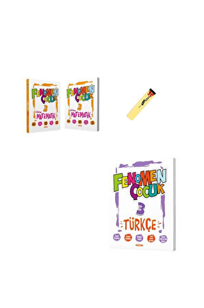 Fenomen Çocuk 3. Sınıf Matematik 1-2 ve Türkçe
