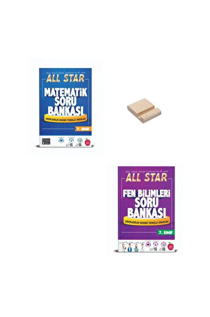 7. Sınıf All Star Matematik ve Fen Bilgisi Soru Bankası