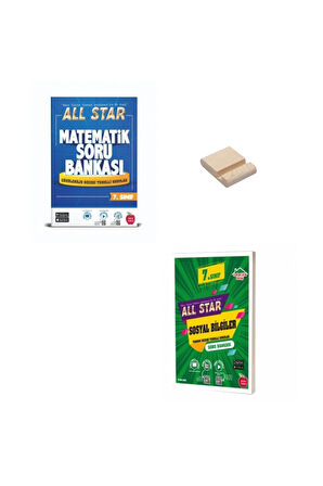 7. Sınıf All Star Matematik ve Sosyal Bilgiler Soru Bankası