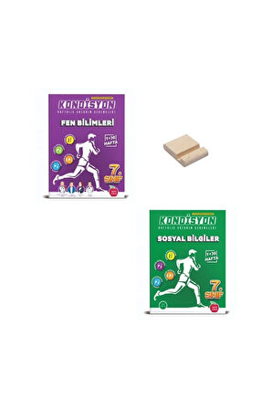 7. Sınıf Kondisyon Fen Bilgisi ve Sosyal Bilgiler Denemeleri