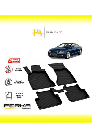 Audi A5 2008-2016 4D Havuzlu Paspas