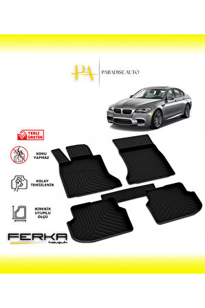 Bmw 5 Serisi F10 2010-2013 4D Havuzlu Paspas