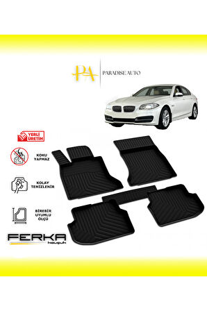 Bmw 5 Serisi F10 X-Drive Makyajlı 2013-2016 4D Havuzlu Paspas