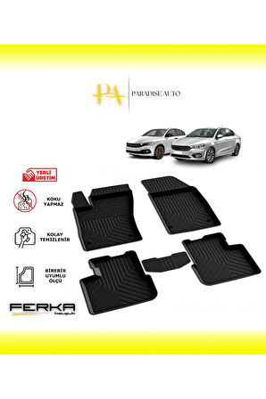 Fiat Egea Sedan 2015 ve Üstü 4D Havuzlu Paspas
