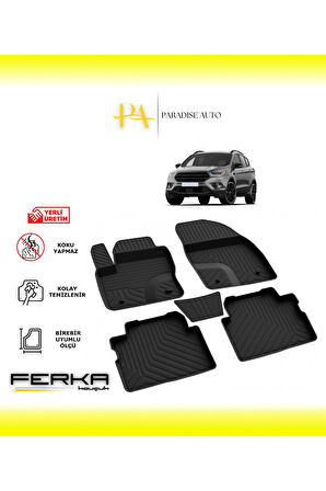 Ford Kuga 1 2008-2012 4D Havuzlu Paspas