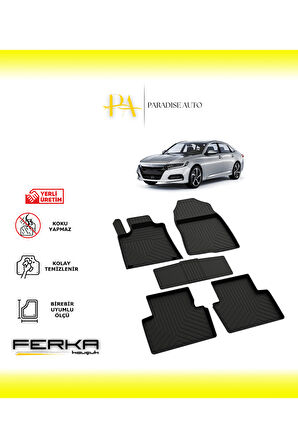 Honda Accord 10 2017 ve Üstü 4D Havuzlu Paspas