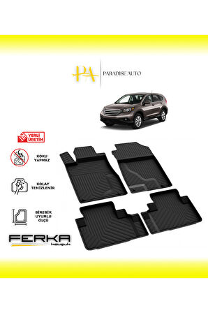 Honda CR-V 4 2013-2016 4D Havuzlu Paspas