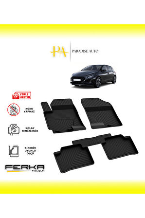 Hyundai i20 3 2020 ve Üstü 4D Havuzlu Paspas