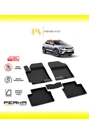 Kia Stonic 2017 ve Üstü 4D Havuzlu Paspas