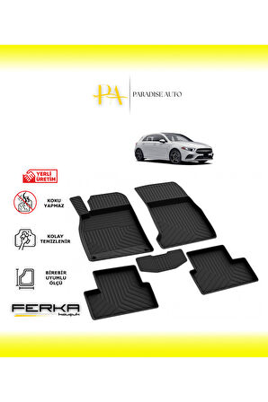 Mercedes A Serisi A200 W177 2018 ve Üstü 4D Havuzlu Paspas