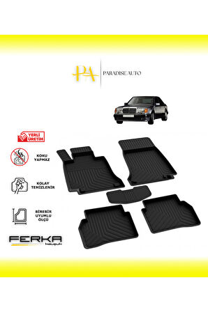 Mercedes E Serisi W124 1984-1995 4D Havuzlu Paspas