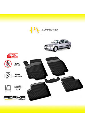 Opel Astra G 1998-2004 4D Havuzlu Paspas