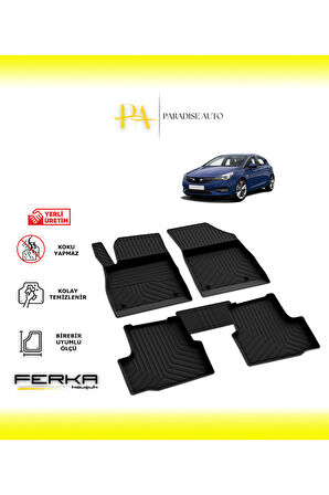 Opel Astra K 2015 2021 4D Havuzlu Paspas