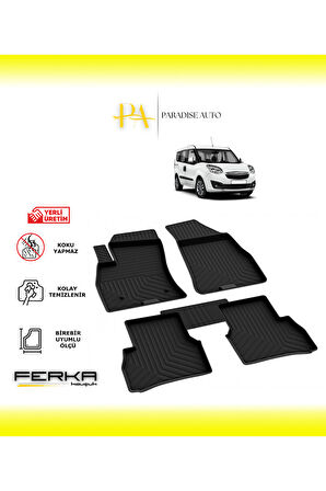 Opel Combo D 2010-2019 4D Havuzlu Paspas