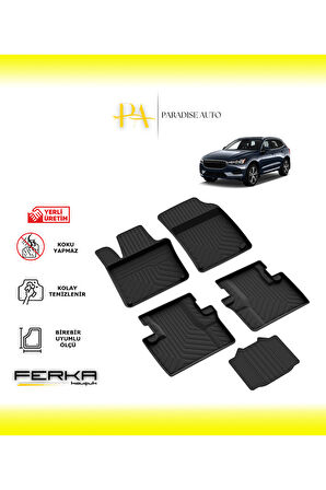 Volvo XC60  2 2017 ve Üstü 4D Havuzlu Paspas