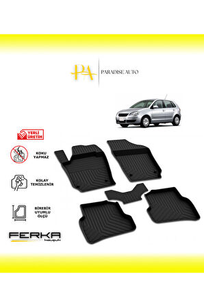 Volkswagen Polo HB 4.5 CC 2005-2009 4D Havuzlu Paspas