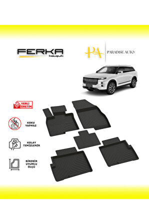 Jaecoo 7 2024 ve Üstü 4D Havuzlu Paspas