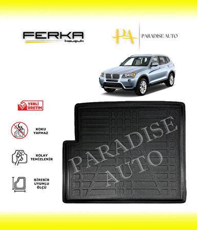 BMW X3 SUV 4x4 2011-2018 Bagaj Havuzu