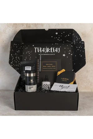 Premium Kurumsal Tebrik Kutusu | Premium Termos Hediyesi Doğum Günü, Babalar Günü, Kurumsal Hediye, Sevgiliye ve Özel Gün Hediyesi