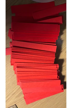 Parfüm Koku Test Kağıdı 50’li Paket – Parfüm Deneme Strip Kağıdı, Kırmızı Koku Test Çubuğu