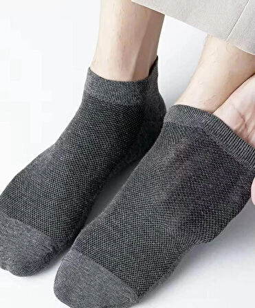 Unisex Comfort Pamuklu Terletmez Pantolon Çorap Seti 8'Çİft