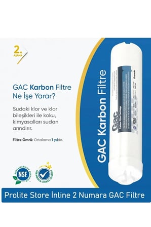 Kapalı Kasa Su Arıtma Cihazlarına Uyumlu 4'lü Inline Filtre Set