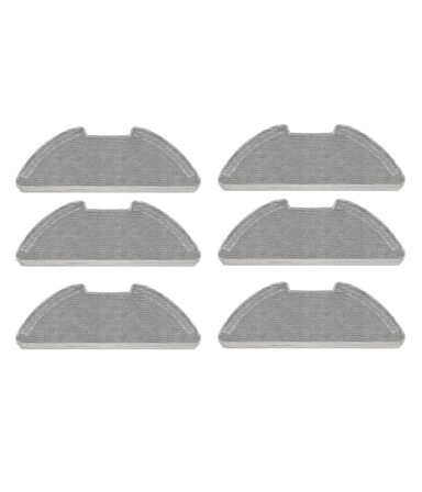 Xiaomi Mop 2 Pro MJST1SHW Uyumlu 6 Adet Tam Yüzey Mop Bez