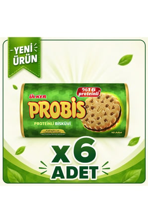 Ülker Probis Sandviç Bisküvi (10 x 28 g) x6 adet