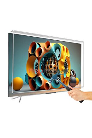 65" Inç 165 Ekran 4k Uyumlu Şeffaf Ultra Dayanıklı Tv Ekran Koruyucu Tv Screen Protector