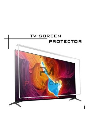65" Inç 165 Ekran 4k Uyumlu Şeffaf Ultra Dayanıklı Tv Ekran Koruyucu Tv Screen Protector