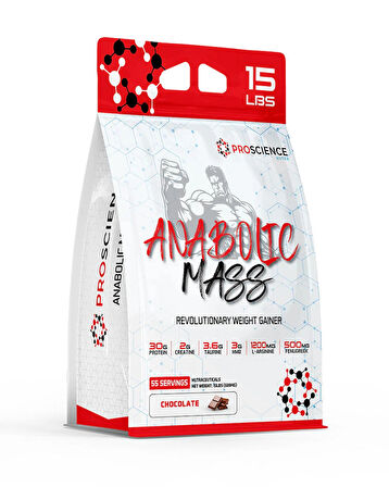 Proscience Anabolic Mass Gainer+Gh Revolutionary Weight Gainer 6800 gr