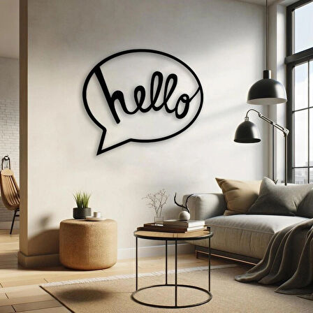 Hello dekoratif duvar Tablosu