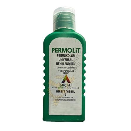 Permolit Üniversal Renklendirici Renk Tüpü OKSİT YEŞİL 50 ml.