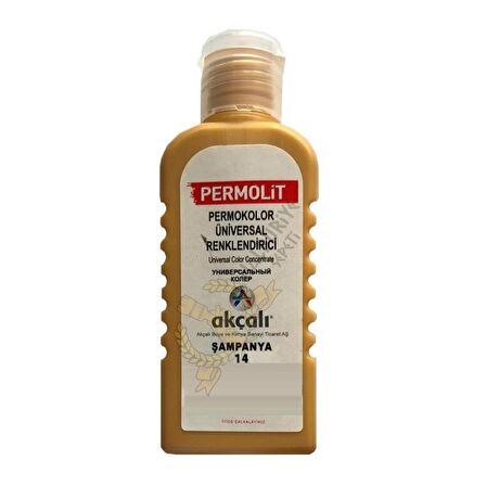 Permolit Üniversal Renklendirici Renk Tüpü ŞAMPANYA 50 ml.