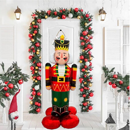 Ayaklı  Kurşun Asker - Kırmızı