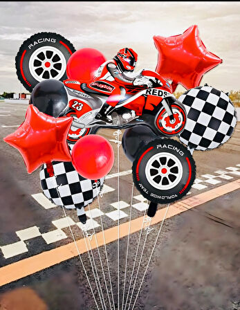 Motorsiklet Folyo Balon