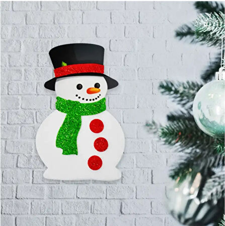 Kardan Adam Strafor Süs 18x27cm