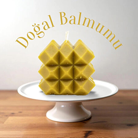 Troya Prizma İkili Takım Balmumu Mum