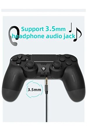 PS4 Kol Wireless Bt Kablosuz Oyun Kolu Ps4 Joystick Tablet Telefon Pc Uyumlu Titreşimli Oyun Kolu