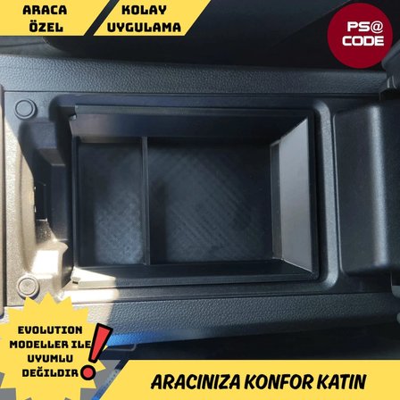 Renault Boreal Orta konsol düzenleyıcı-Kolçak altı organizer