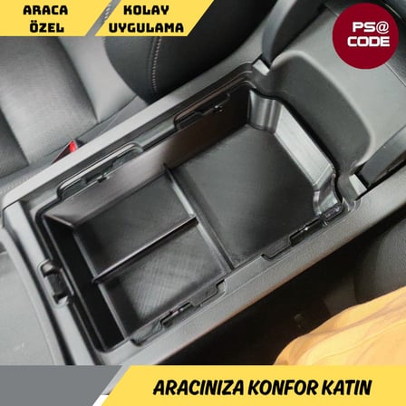 Honda Civic 11. nesil Orta Konsol Düzenleyicisi- Organizer(2022-2023-2024-2025 uyumludur)