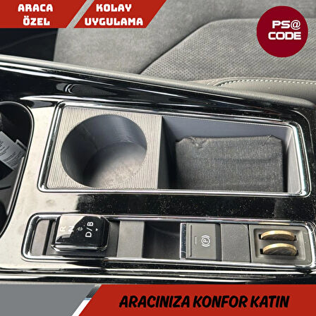Skoda Elroq orta Konsol Bardaklık  