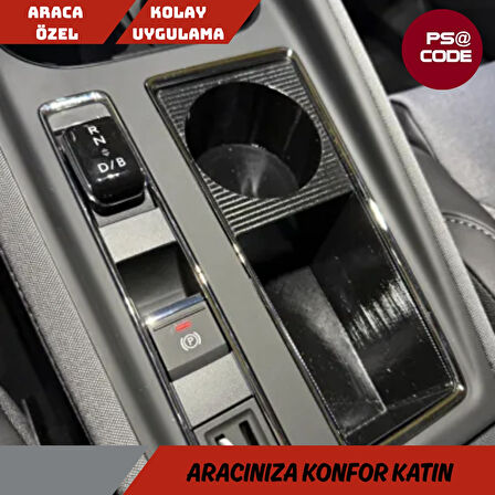 Skoda Elroq orta Konsol Bardaklık  