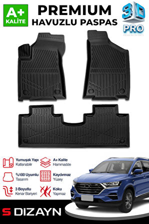 S-Dizayn SWM G01 3D Pro Havuzlu Paspas 2024 Üzeri A+ Kalite