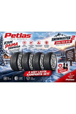 205/55R16 91H SNOWMASTER2 Kış Lastiği (4'LÜ TAKIM) (Üretim : 2026)