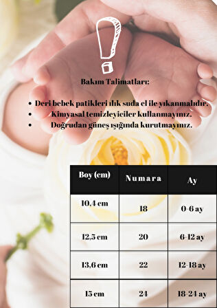 Unisex Bebek %100 Hakiki Deri El Yapımı Bebek Patiği | Yumuşak, Sıcak ve Rahat Ayakkabı Bordo