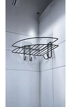 Süper Sticker Yapışkanlı Tek Katlı Banyo Köşeliği