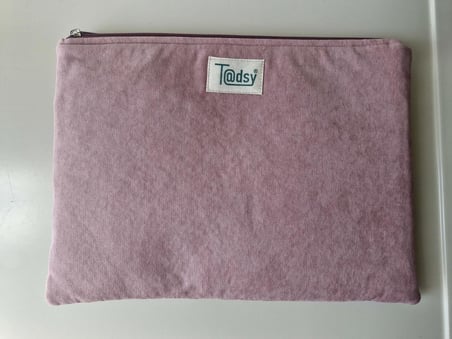 Pudra Bahçesi Açık desenli Tablet Kılıfı 11-12-13 İnç Şık ve Koruyucu Kılıf Cepli Çok Amaçlı 32x24 cm